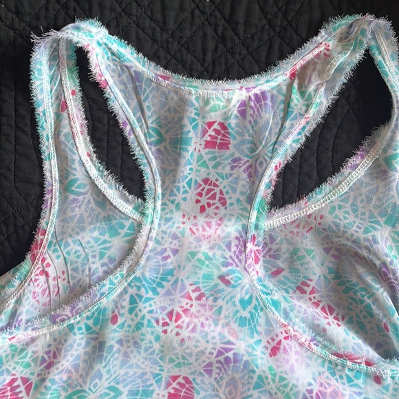 Sheer racer back summer top - Picture 4 of 5